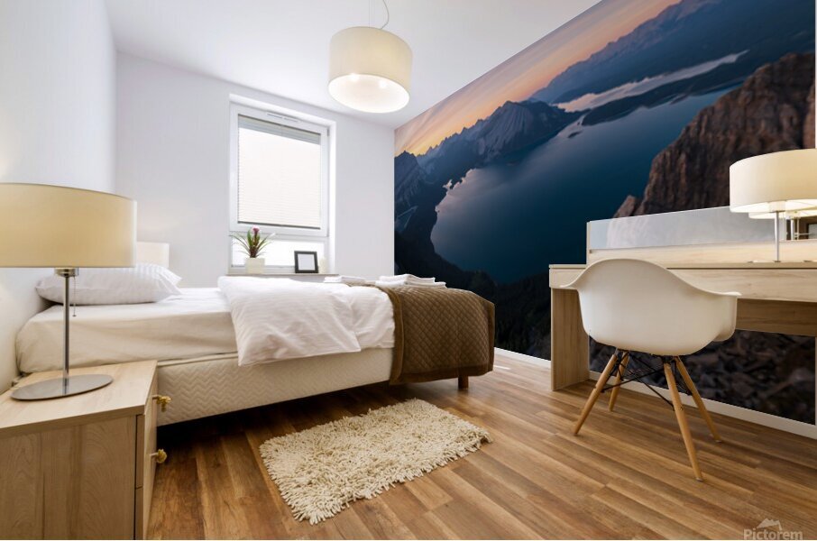 Sarrail Sunset Mural print