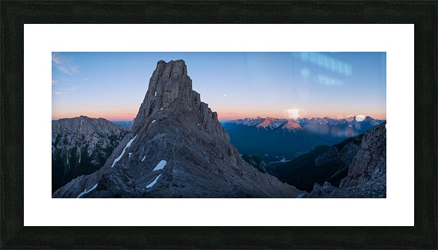 Edith South Sunset Picture Frame print