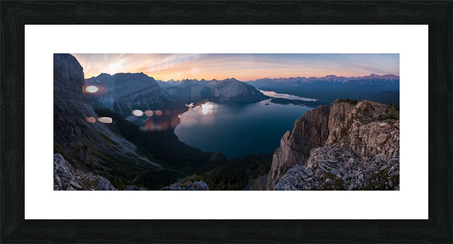 Sarrail Sunset Picture Frame print
