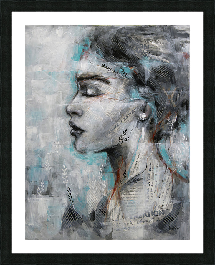 Silencieuse Picture Frame print