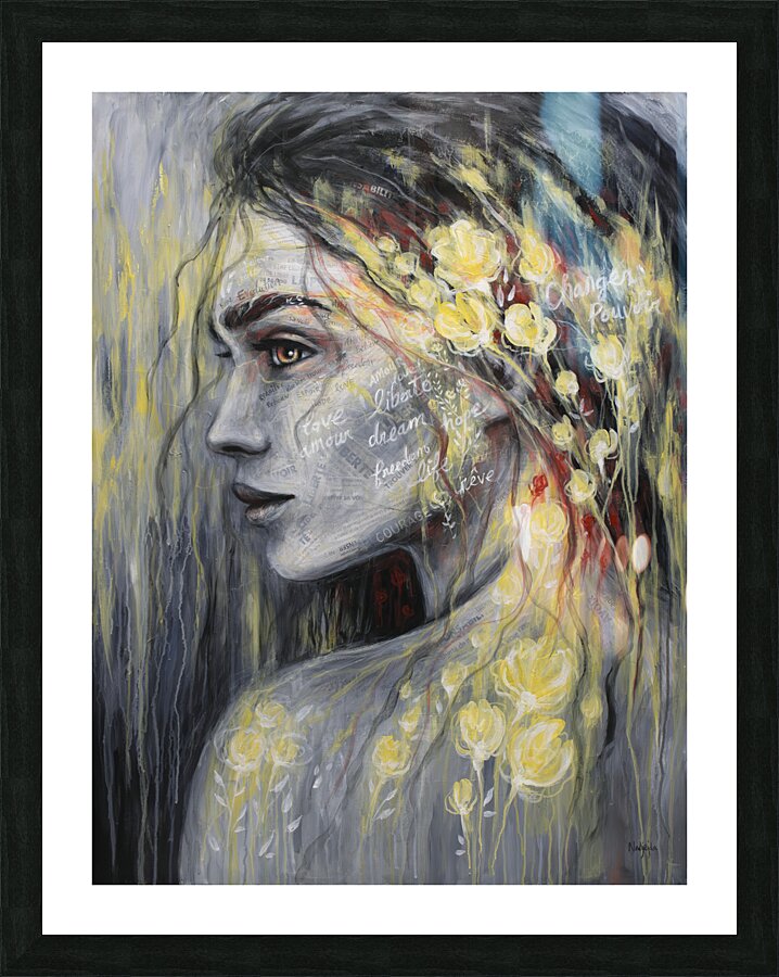 Angel Picture Frame print