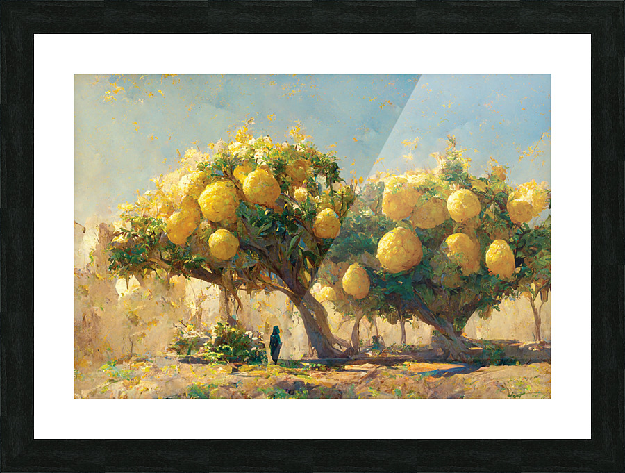 Lemonade Picture Frame print