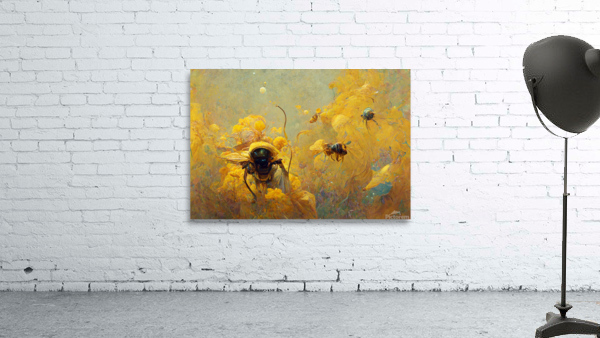 Honey Bee Wall Preview