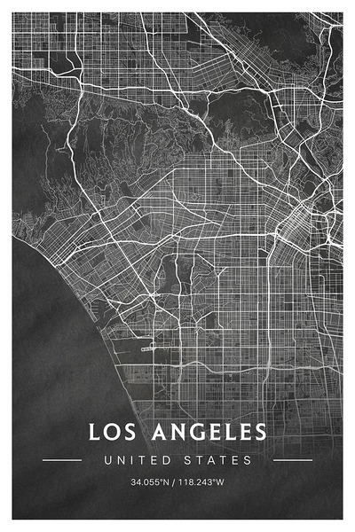 portrait 2 3 Los Angeles Digital Download