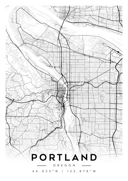 Portland portrait A Series Digital Download