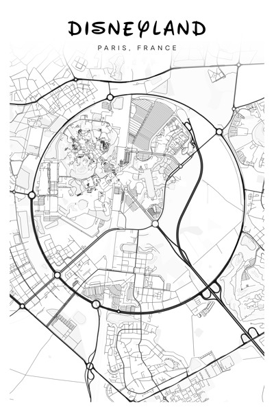 Disneyland portrait 2 3 Digital Download