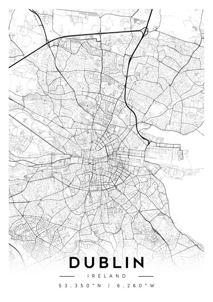 Dublin portrait A Series Digital Download