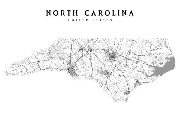 landscape 3 2 north carolina Digital Download