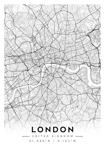 London portrait A Series Digital Download