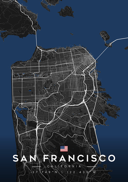 SanFrancisco portrait A Series Digital Download