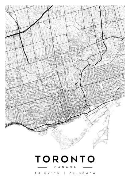 Toronto portrait A Series Digital Download