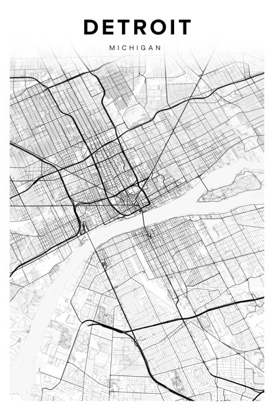 Detroit portrait 2 3 Digital Download