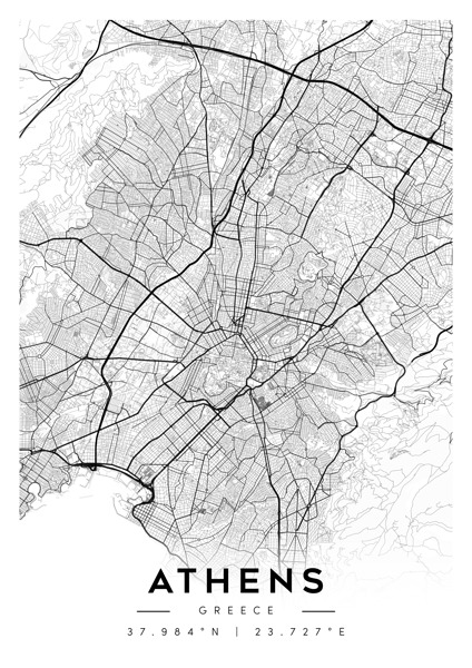 Athens portrait A Series Digital Download