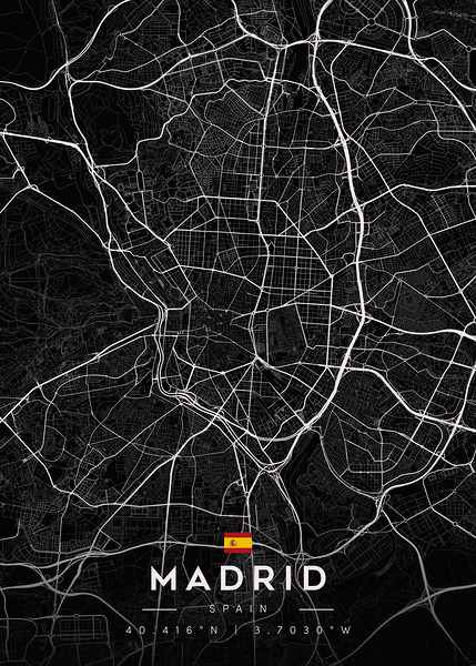 Madrid 39x55Inches 2 Digital Download
