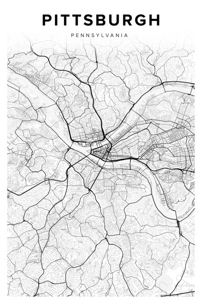 Pittsburgh portrait 2 3 Digital Download