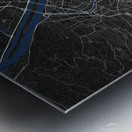 Vienna Austria City Map Metal Prints Metal print