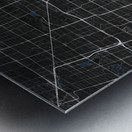 Las Vegas Nevada City Map Metal print