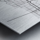 NewOrleans portrait A Series Metal print