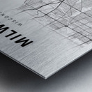 Milwaukee portrait 2 3 Metal print