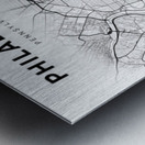 Philadelphia portrait 2 3 Metal print