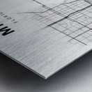 Miami portrait 2 3 Metal print