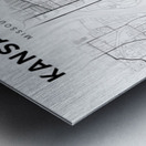 KansasCity portrait 2 3 Metal print