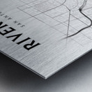 RiverWalk portrait 2 3 Metal print