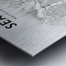 Seattle portrait 2 3 Metal print