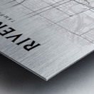 Riverfront portrait 2 3 Metal print