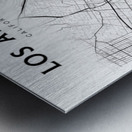 LosAngeles portrait 2 3 Metal print