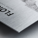 portrait 2 3 Florida Metal print