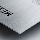 portrait 2 3 mexico Metal print