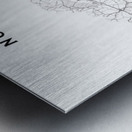 landscape 3 2 north carolina Metal print