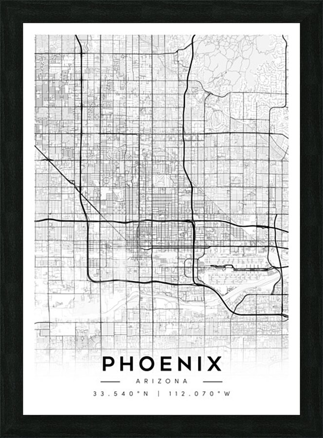 Phoenix portrait A Series Picture Frame Printing