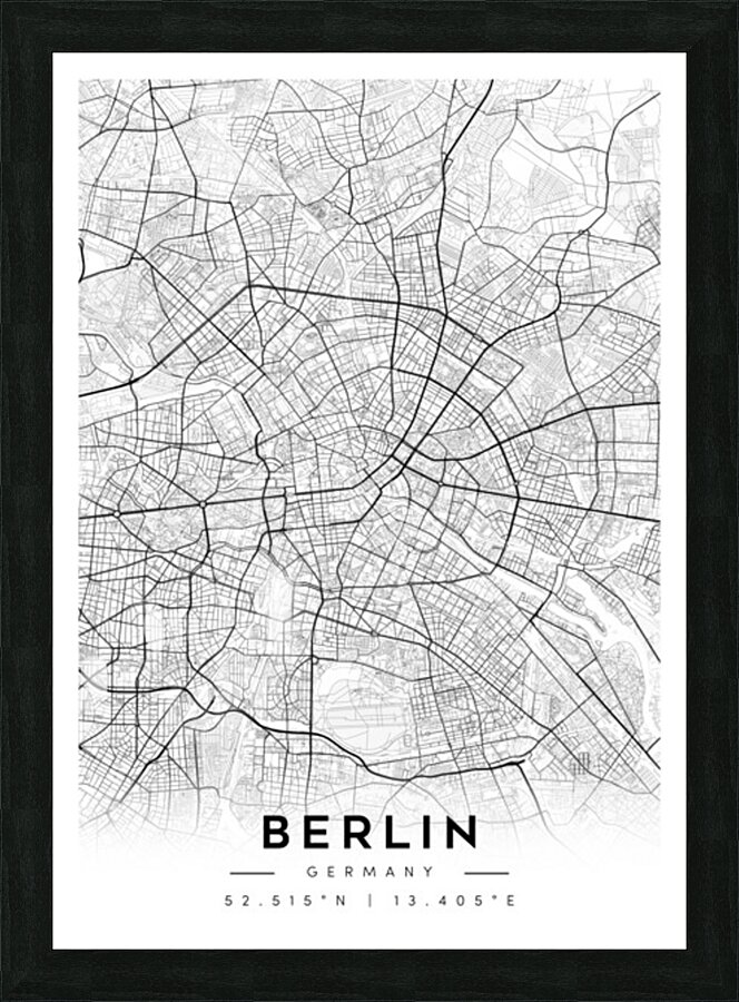 Berlin portrait A Series Picture Frame Printing