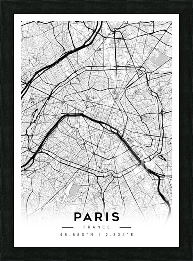 Paris portrait A Series Picture Frame Printing