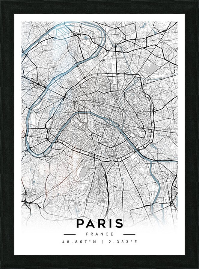 Paris portrait A Series Picture Frame Printing