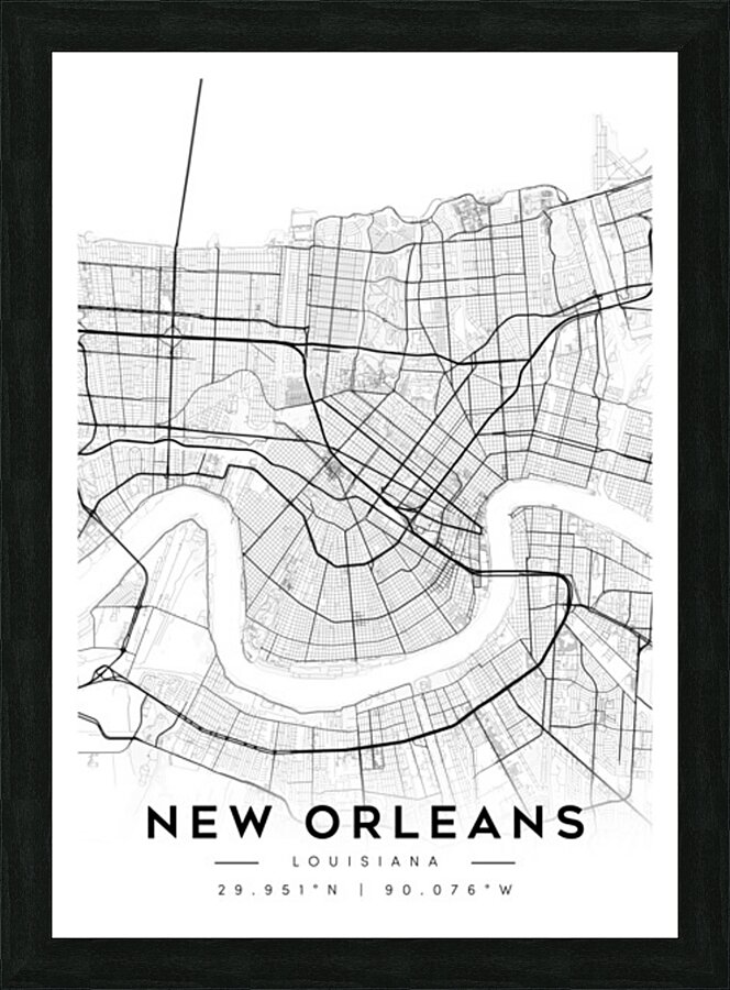 NewOrleans portrait A Series Picture Frame Printing