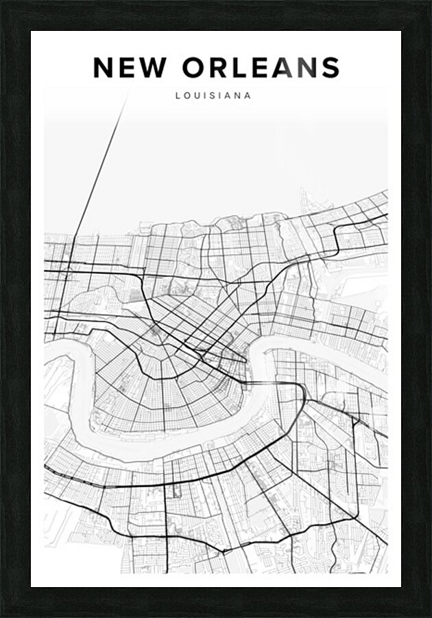NewOrleans portrait 2 3 Picture Frame Printing