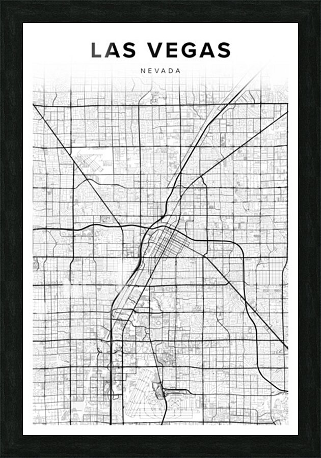 LasVegas portrait 2 3 Picture Frame Printing