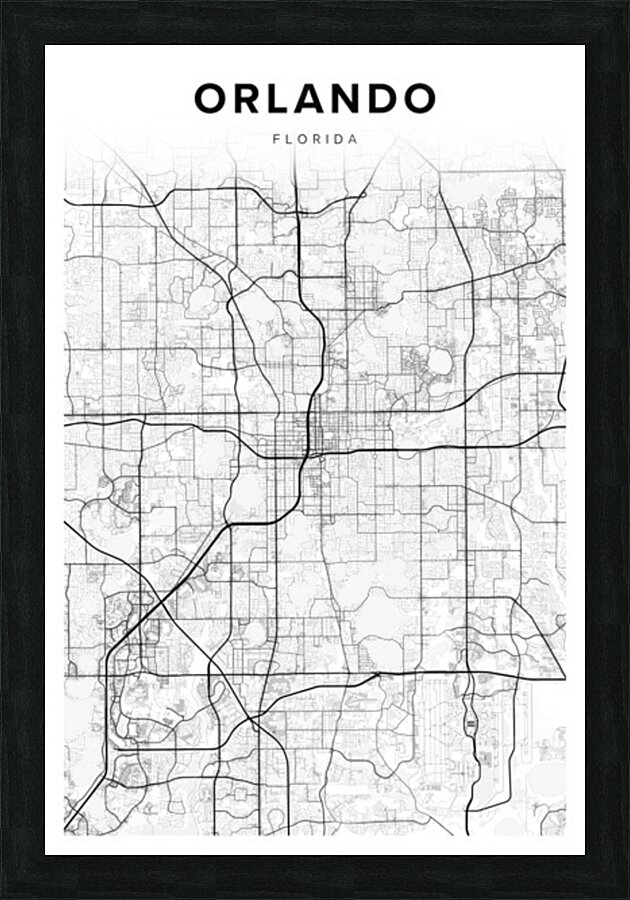 Orlando portrait 2 3 Picture Frame Printing