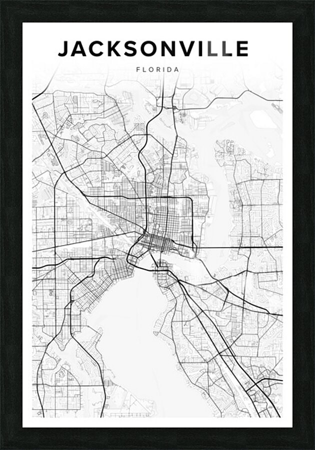 Jacksonville portrait 2 3 Picture Frame Printing