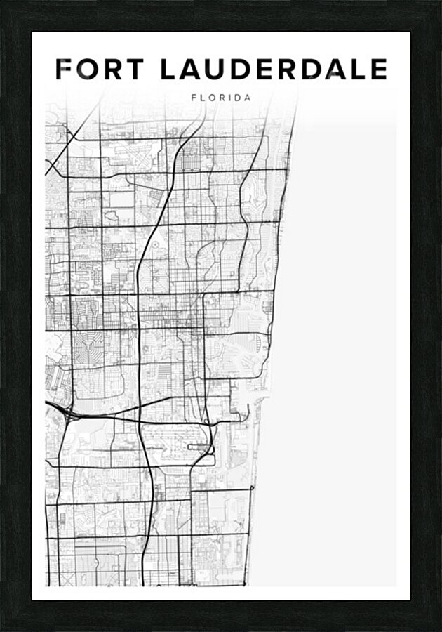 FortLauderdale portrait 2 3 Picture Frame Printing