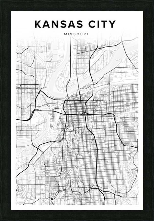 KansasCity portrait 2 3 Picture Frame Printing