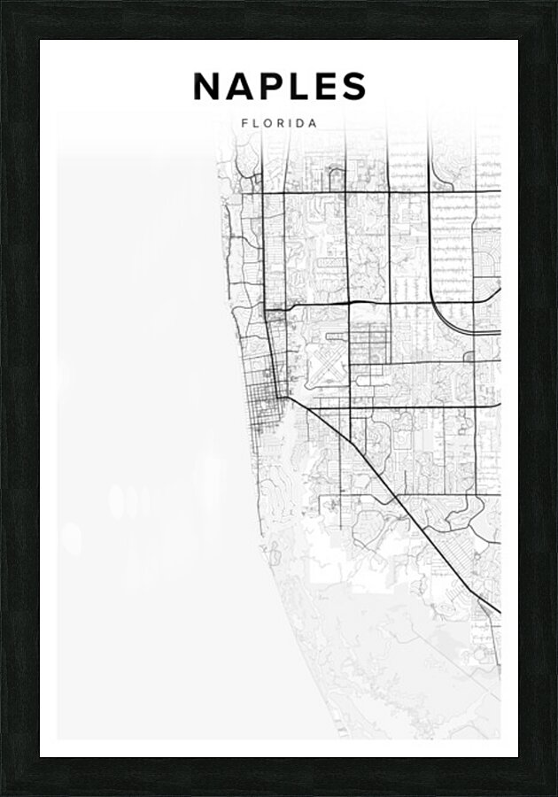 Naples portrait 2 3 Picture Frame Printing