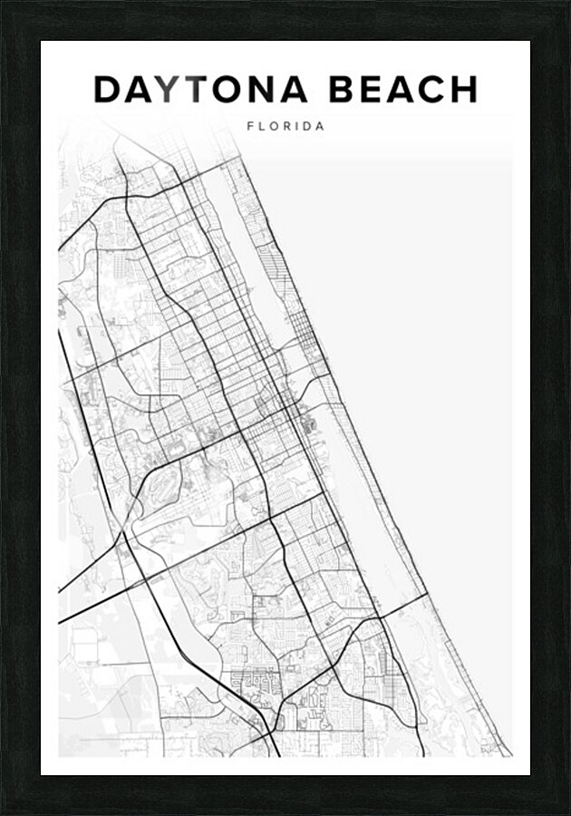 DaytonaBeach portrait 2 3 Picture Frame Printing