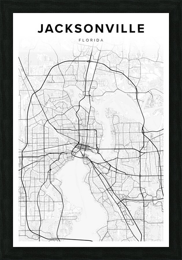 Jacksonville portrait 2 3 Picture Frame Printing