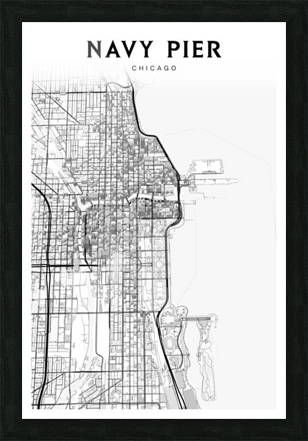 NavyPier portrait 2 3 Picture Frame Printing