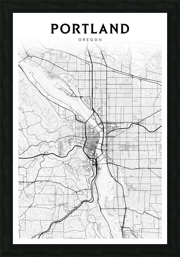 Portland portrait 2 3 Picture Frame Printing