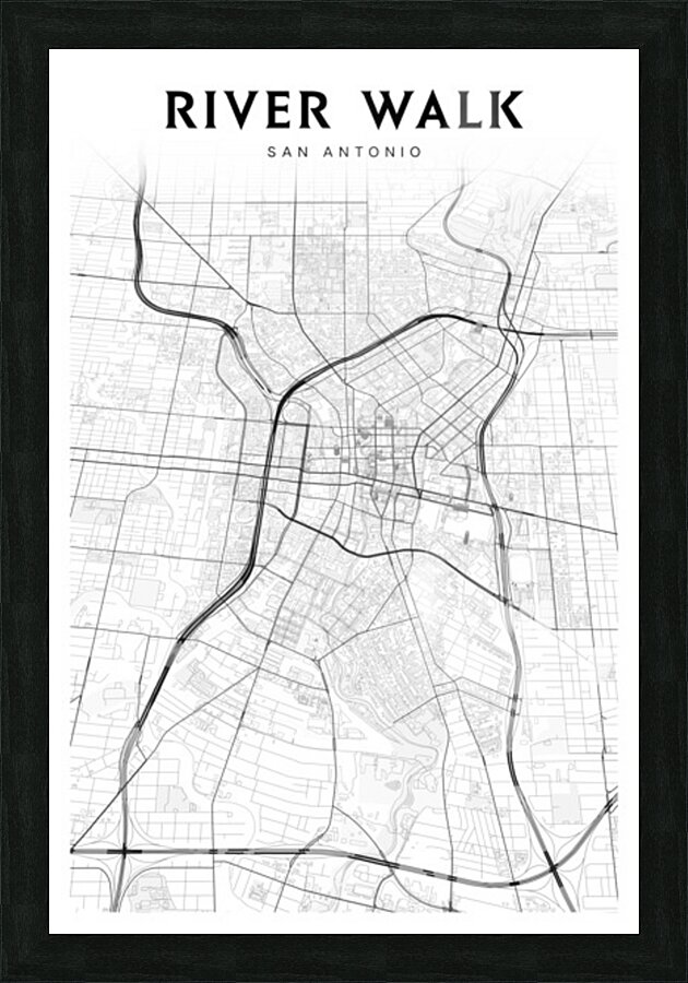 RiverWalk portrait 2 3 Picture Frame Printing